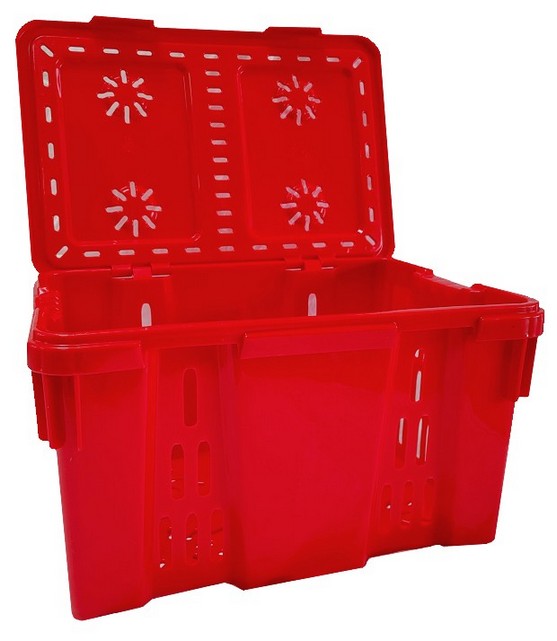 Kibbco Crab Crate red